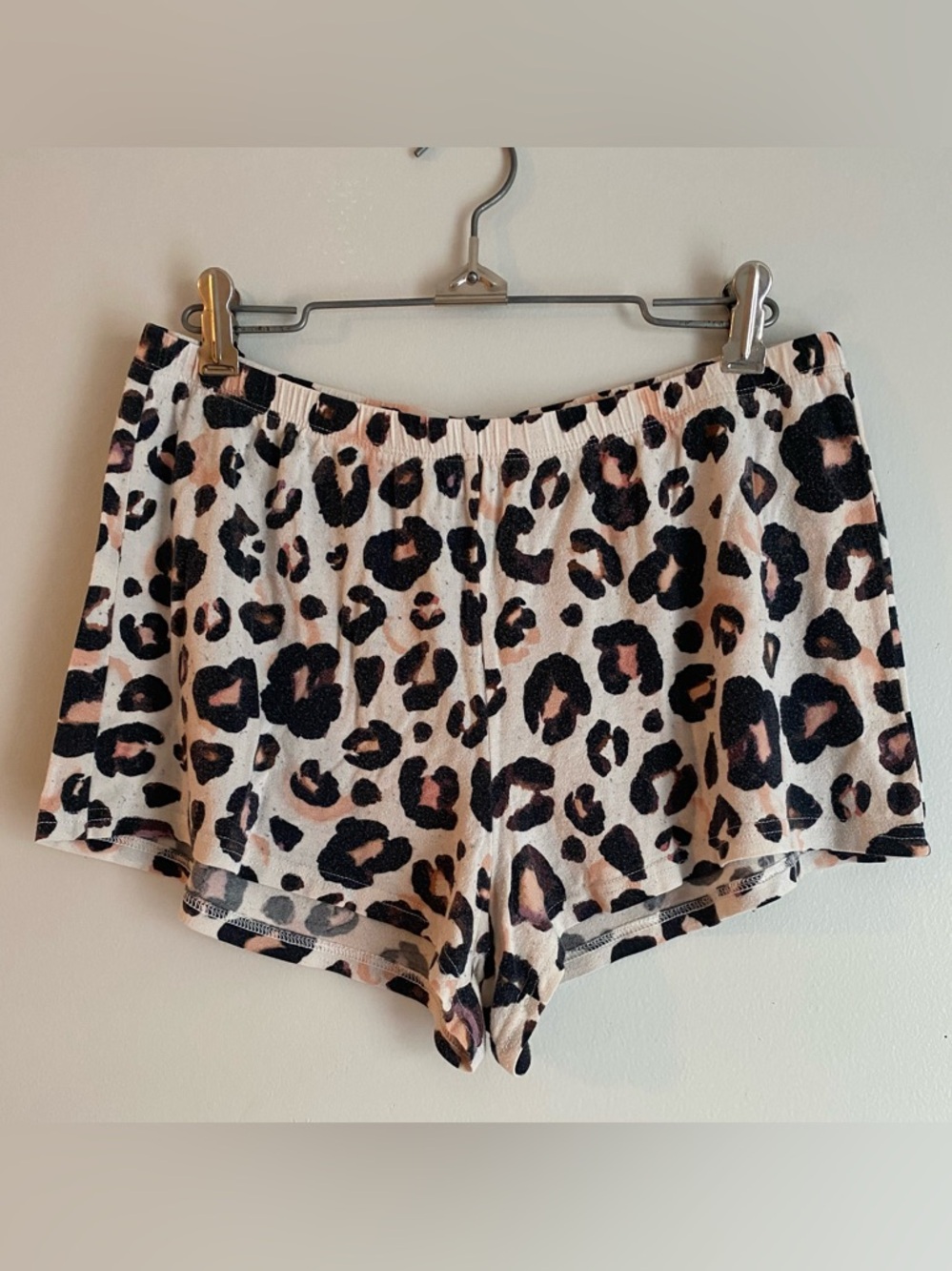 stars above Beautifully Soft Fabric Leopard Print Sleepwear Shorts